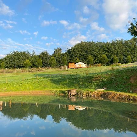 Bracken Yurt At Walnut Farm Glamping Hotell Netherbury Eksteriør bilde